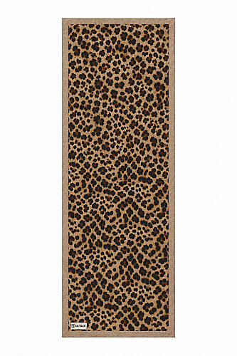 Bej Leopar Desen Kraş Şal (1)