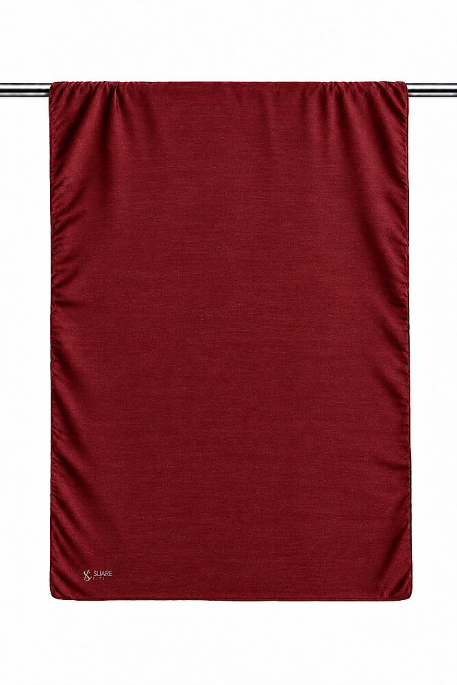 Bordo Kehribar Şal - 2