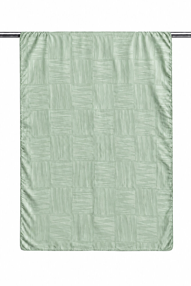 Mint Mosaic Desen Ayrobin Jakar Şal - 2