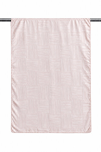 Pembe Mosaic Desen Ayrobin Jakar Şal (1)