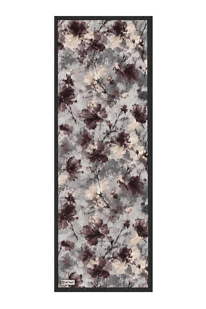 Siyah Mürekkep Desen Kraş Şal - 2
