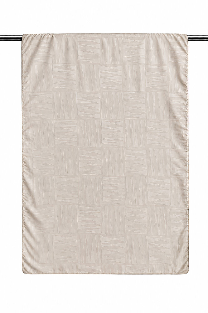Soft Bej Mosaic Desen Ayrobin Jakar Şal - 2