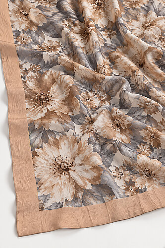 Yavruağzı Florina Desen Kraş Şal - 3